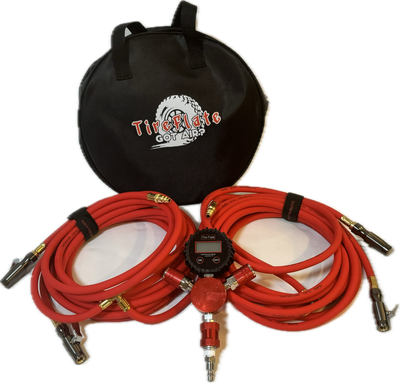 LN-144 Long Nose Chuck, 4 Tire Inflation/Deflation High Quality System for SUV’s W/Bag - Tireflate