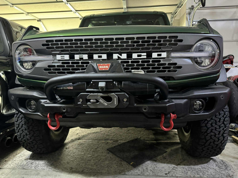 Aluminum Recessed Winch Shackle with Fairlead Kit, closed latch (LIFE TIME WARRANTY*)