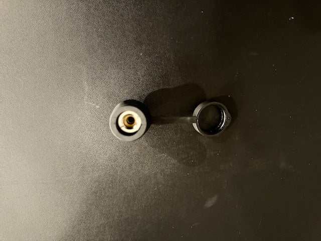 Weather protected female coupler with rubber casing and cover for off-road equipment protection