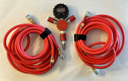 Digital Combo Pac $350-$370 300LPM 12V Twin Cylinder Heavy Duty Offroad, Overland Air Compressor - Tireflate